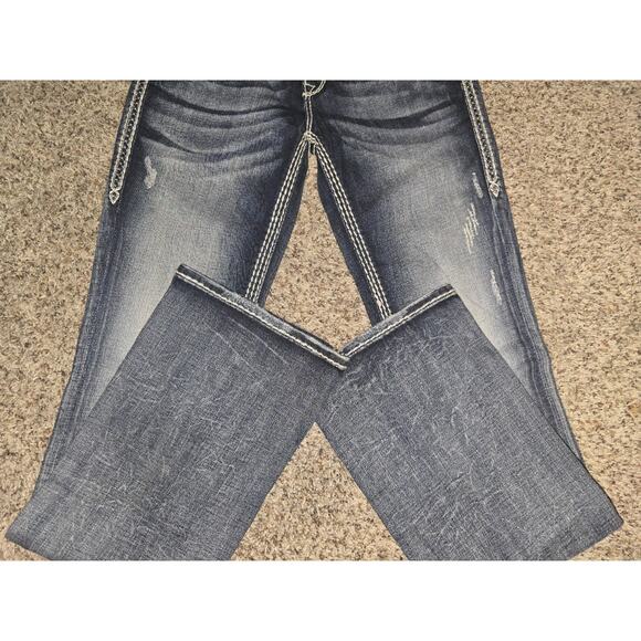 Womens Rock Revival Jeans Size 26 / 32' Inseam /lily Boot - Picture 5 of 5